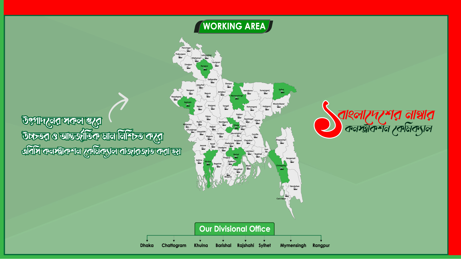 building construction chemical in bangladesh