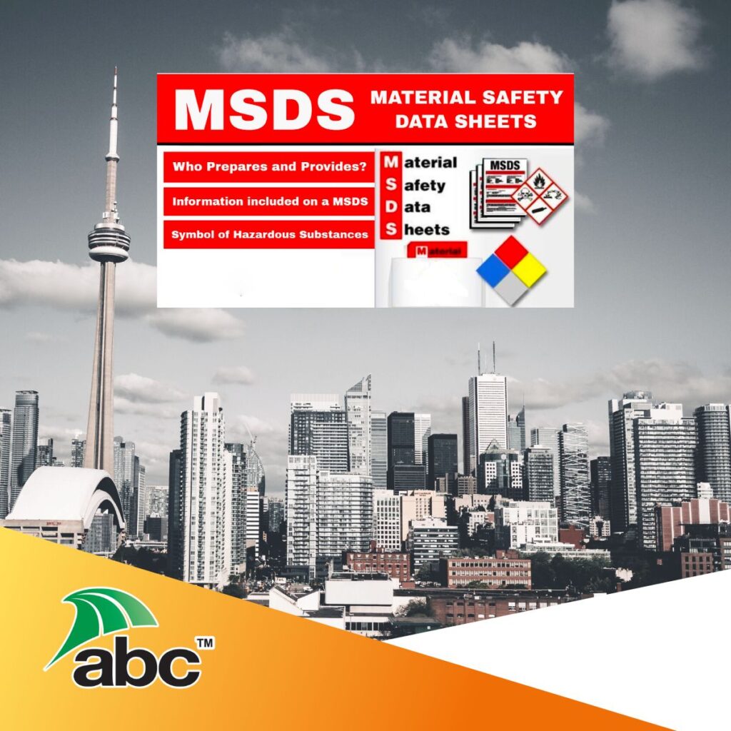 ABC Construction Chemical Company MSDS